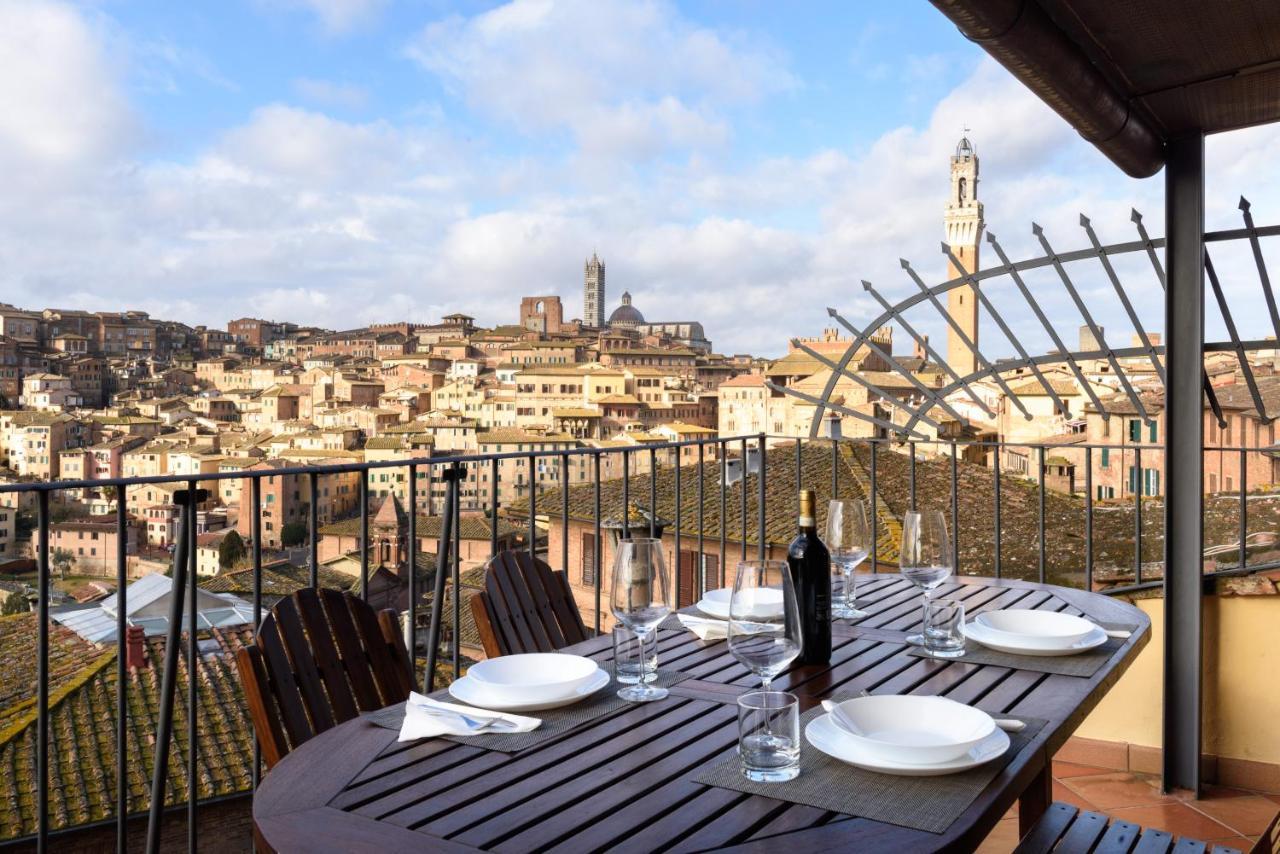 Appartamento panoramico San Martino 12 Siena Esterno foto