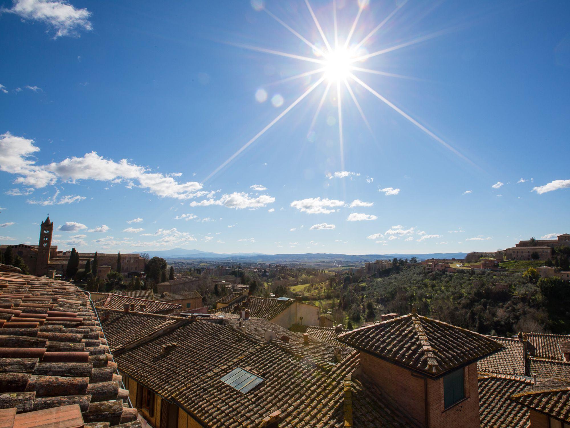 Appartamento panoramico San Martino 12 Siena Esterno foto