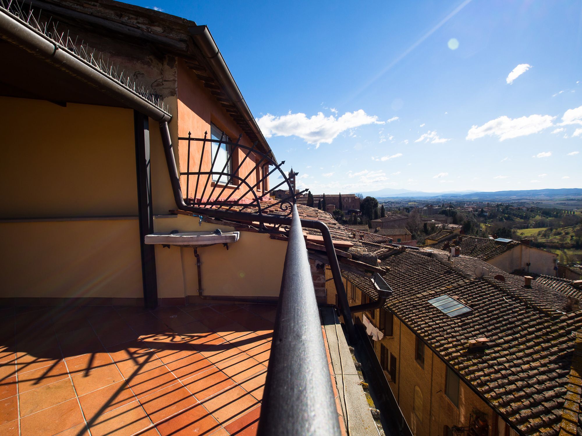 Appartamento panoramico San Martino 12 Siena Esterno foto